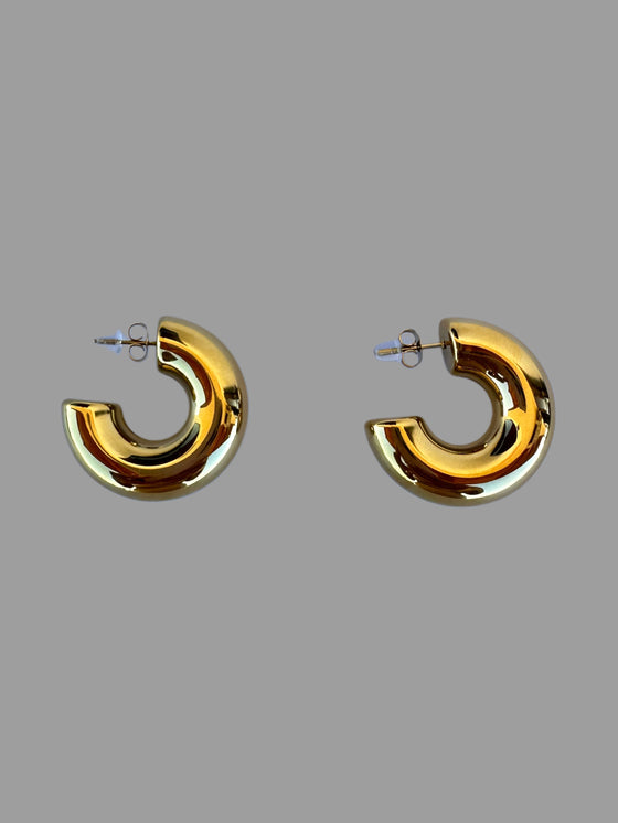 Orecchini basic big oro
