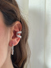Earcuff fiammetta argento