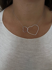  Girocollo cuoricini argento
