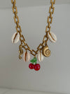 Collana/ Choker cherry