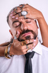 Anello fiandra argento