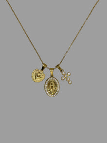  Necklace santa oro