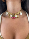 Collana/ Choker cherry