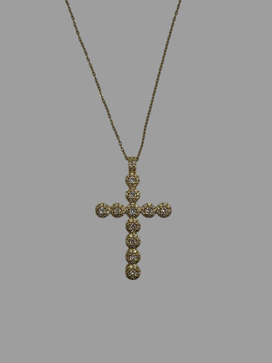 Necklace croce Andalusia oro