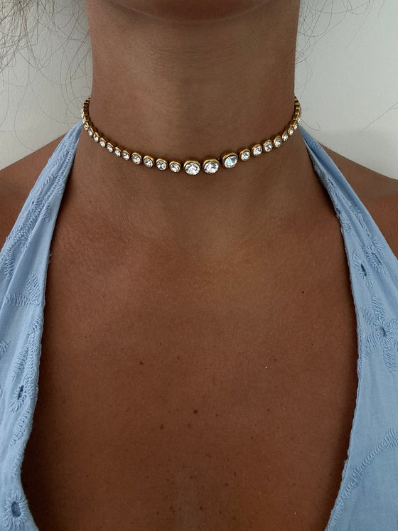Choker bon bon oro