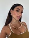Collana Mauritius rosa