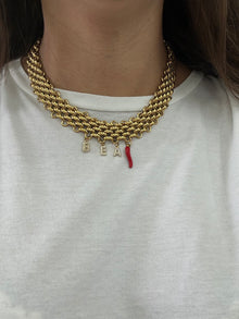  Collana alina con 5 lettere max