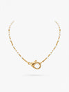 Necklace gancio bianco