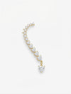 Orecchino e cuff heart oro