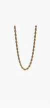 Collana treccina oro