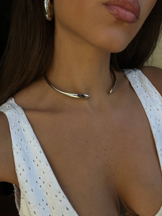 Girocollo Maya argento
