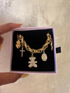 Collana mantra oro