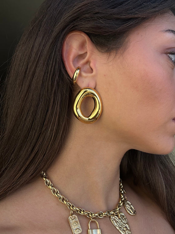 Earcuff basic mini oro