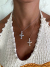 Necklace croce Ines argento