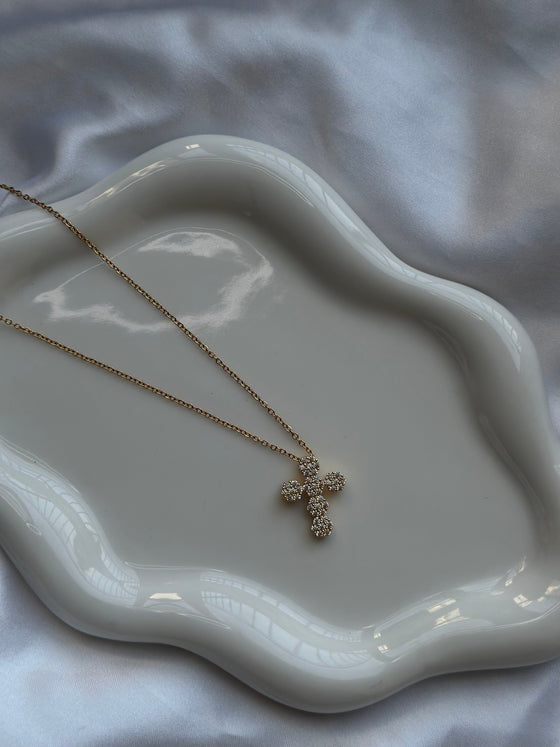 Necklace crocetta mini oro