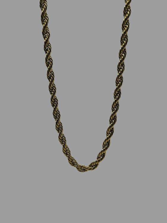 Necklace treccina oro
