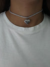 Choker coraline argento