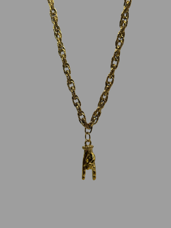 Collana tiè oro