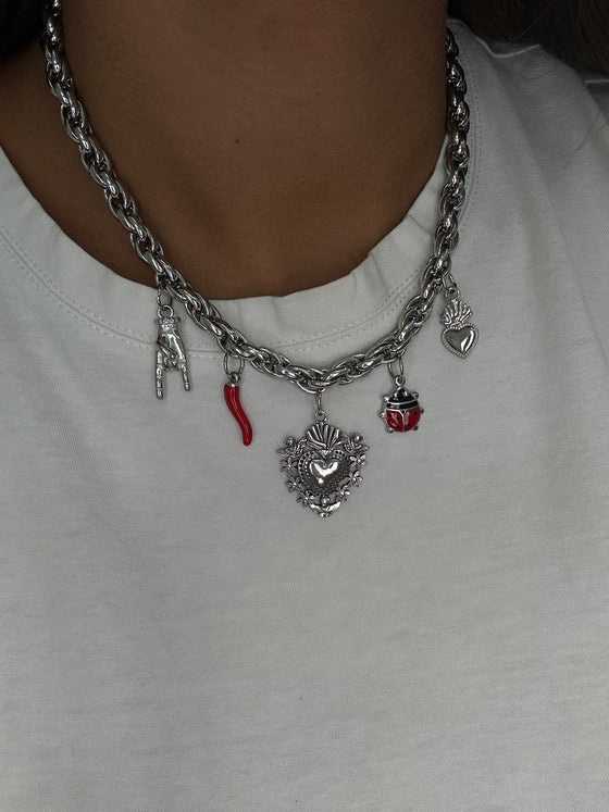 Collana fortuna argento