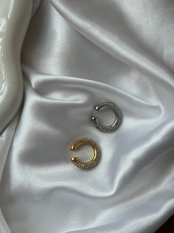 Earcuff marbella argento