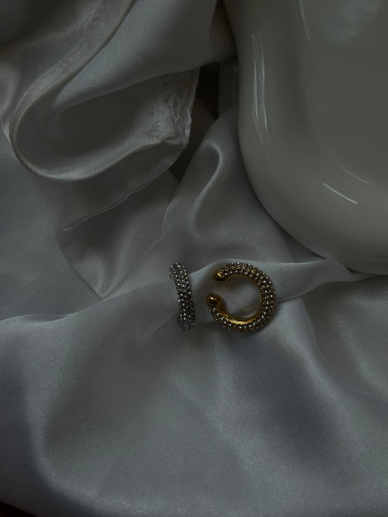 Earcuff marbella argento