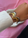 Bracciale onda argento