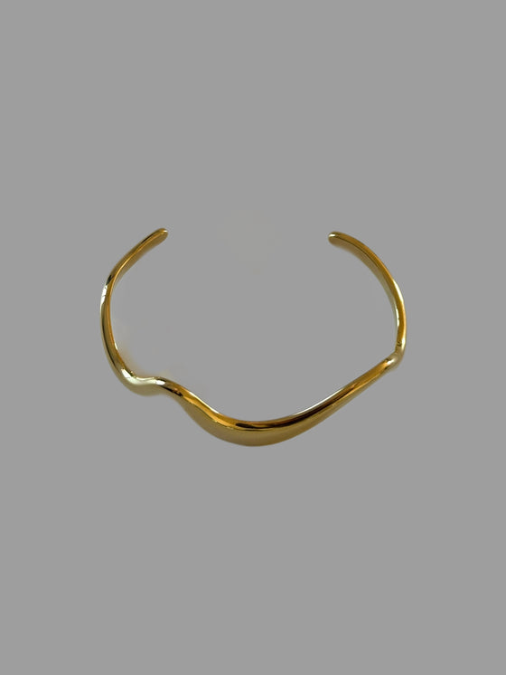 Bracciale onda oro
