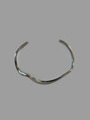 Bracciale onda argento