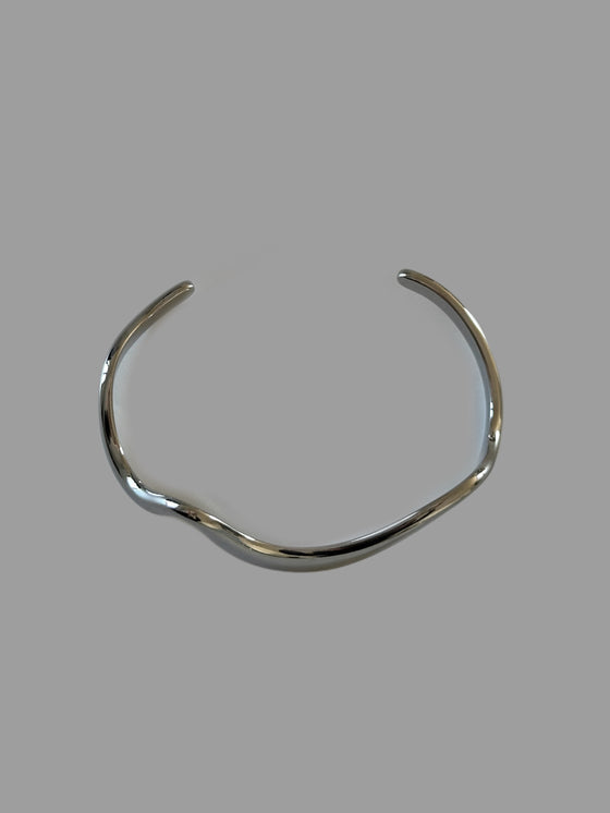 Bracciale onda argento