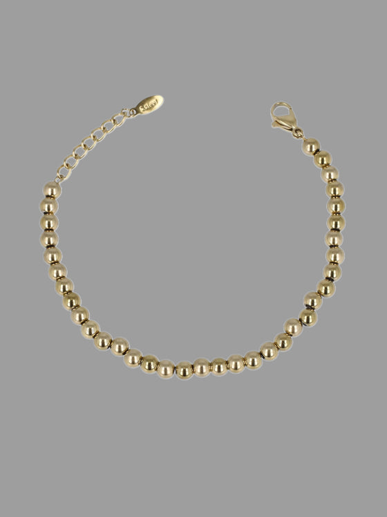 Bracciale pallini oro