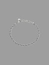Bracciale treccina argento