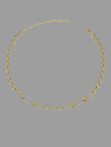  Girocollo multicuori oro