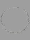 Girocollo multicuori argento