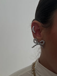  Orecchini fiocco argento - aria accessorize