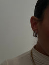 Orecchini rettangolo argento
