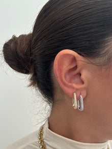  Orecchini ovali argento - aria accessorize