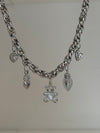 Collana charms Laila argento