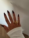 Anello fiocco big oro