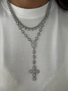 Collana brillio argento