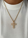 Necklace croce Amalia oro