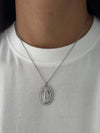 Necklace madonna argento