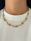Collana rose bianca