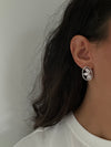 Orecchini cristal argento