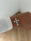 Bracciale croce Amalia argento