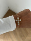 Bracciale croce Amalia oro