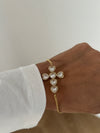 Bracciale croce Amalia oro