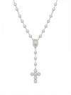 Rosario brillio argento