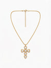 Necklace croce Amalia oro