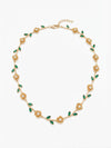 Collana rose verde