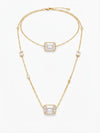 Collana sparkly oro